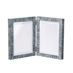 【348円引】フォトフレーム 写真立て カクティ 2LWタテ ストーンブル インテリア雑貨 生活雑貨 デコレーション 【新品・送料無料】