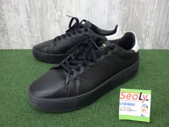 スニーカー アディダス スタンスミス 25.5cm adidas 黒 ブラック メンズ 中古品