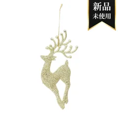 フォローで5%OFF★【新品・送料無料】5個セット トナカイ オーナメント ゴールド ディア クリスマス ディスプレイ雑貨 デコレーション
