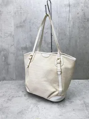 4℃ ヨンドシー トート バッグ アイボリー系 ■■レディース