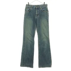 美品 Wrangler ラングラー デニムパンツ W29 ブルー レディース 古着