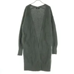 美品 green label relaxing グリーンレーベルリラクシング 長袖 カーディガン グレー ユナイテッドアローズ レディース 古着