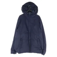 UNIQLO ユニクロ 長袖 ダウンジャケット XL ネイビー メンズ 古着