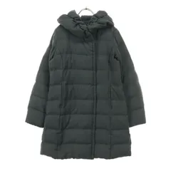 green label relaxing グリーンレーベルリラクシング ダウンコート 40 グレー UNITED ARROWS レディース 古着