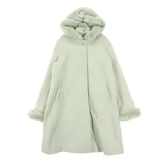 earth music&ecology アースミュージックアンドエコロジー 比翼ボタン コート M ライトグレー Premium Label レディース 古着