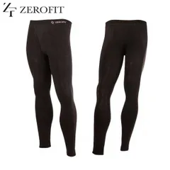 ゼロフィット ゴルフ ヒートラブ タイツ オープン 前開き インナー ブラック