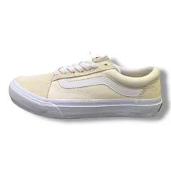 未使用品 VANS OLD SKOOL オールドスクール スニーカー  ヴァンズ V36CF BLOOM ノーマル ベージュ 23㎝ 1212A1