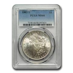PCGS MS61 1882年 ニューオリンズ製 モルガンダラー - メルカリ