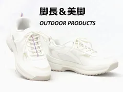 レディース カジュアルスニーカー アウトドアプロダクツ 靴 ODP L 709 アイボリー 厚底スニーカー OUTDOOR PRODUCTSのサムネイル