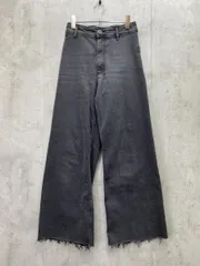 ZARA ザラ マリンストレートジーンズ デニムパンツ sizeEUR36/黒 ■■レディース