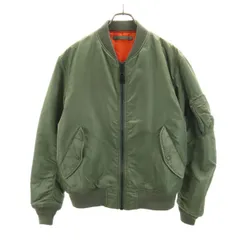 AVIREX アヴィレックス MA-1 フライトジャケット XL オリーブ系 ミリタリー メンズ 古着