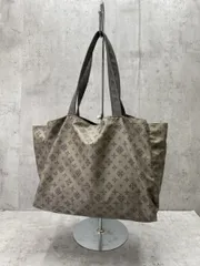 Daily russet デイリーラシット ナイロン 撥水 モノグラム 2WAY トート バッグ ブラウン系 ■■レディース