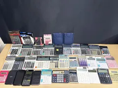 【ジャンク品】 SHARP CASIO Canonなど 電卓 まとめ