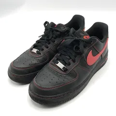 【中古】NIKE AIR FORCE 1 LOW スニーカー 27.5cm HQ2037-005 ブラック ナイキ[10]