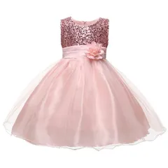 子供ロングドレス 発表会　ドレス　子供　キッズ フォーマルドレス パーティードレス 子供　リボンドレス チュールスカート 結婚式 発表会 演奏会 フラワーガール　110-150CM　ピアノ発表会min#