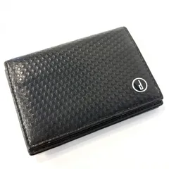 ダンヒル Dunhill カードケース ブラック レザー メンズ ビジネス【鑑定済み】正規品