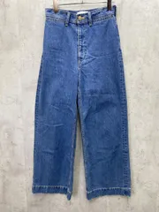 AZUL BY MOUSSY アズールバイマウジー DARTS DENIM WIDE デニムパンツ sizeM/ブルー ■■レディース