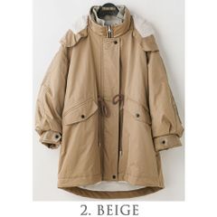 新品未使用】REMI RELIEF レミレリーフ スタンドカラーコーチダウン