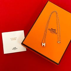 新品未使用】HERMES POPHmini ネックレス ピアスセット - メルカリ