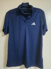 アディダス ネイビー 半袖 カラーTシャツ