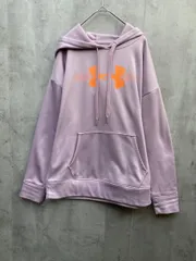 UNDER ARMOUR アンダーアーマー SYNTHETIC FLEECE GRAPHIC UA LOGO PO HOODIE プルオーバー sizeM/ピンク ■◇レディース