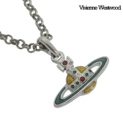 超美品 ヴィヴィアンウエストウッド Vivienne Westwood ヴィンテージ エナメルオーブ ネックレス 七宝焼き