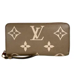 LOUIS VUITTON ルイ・ヴィトン ジッピー・ウォレット アンプラント トゥルトレール M69794 長財布 モノグラムアンプラント ベージュ レディース【中古】【送料無料】