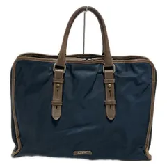 PaulSmith(ポールスミス) ビジネスバッグ - ダークネイビー×ダークブラウン 本体ロックなし レザー