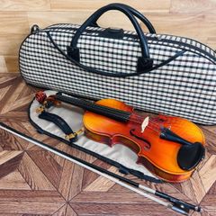 SUZUKI ヴァイオリン バイオリン NO.280 4/4 Anno1987 弓PRESTO 肩当て