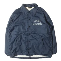 Champion vintage チャンピオン ヴィンテージ ジャケット ネイビー 紺 サイズ:L | USA製 ランタグ | 70s カレッジロゴ ナイロン コーチジャケット | 70年代 古着 | アウター ブルゾン 上着【メンズ】【中古】