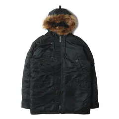 【美品】ALPHA アルファ ジャケット グリーン系(P.GREEN) サイズ:XL | N-3B ナイロン フライトジャケット | アウター ブルゾン 上着【メンズ】【中古】