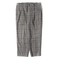 Graphpaper グラフペーパー パンツ グレー サイズ:2 | グレンチェック ワンタック テーパード スラックス パンツ (Marzotto Classic Slacks) | ボトムス ズボン | 日本製【メンズ】【中古】のサムネイル