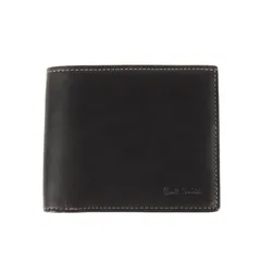 Paul Smith ポールスミス 財布 ブランド 黒 | レザー 二つ折り財布 | ウォレット | ブランド ファッション アイテム 小物【メンズ】【中古】