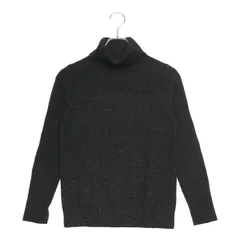 中古 レディース キャロウェイ Callaway セーター L 黒 ブラック タートルネック ラメ入り