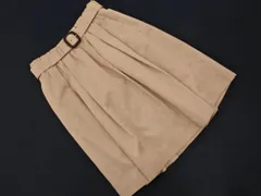 ef-de エフデ Aライン 台形 スカート size9/ベージュ ■■ レディース