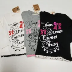 343 90cm 95cm 女の子 裏起毛トレーナー　未使用保管品