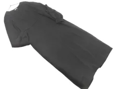 URBAN RESEARCH アーバンリサーチ スウェット ロング ドロスト ワンピース sizeF/黒 ◇■ レディース