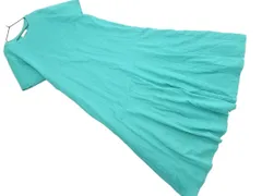 earth music&ecology アースミュージック＆エコロジー ロング ワンピース sizeF/緑 ■◆ レディース