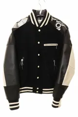 コムデギャルソン COMME des GARCONS × THE NORTH FACE 17AW DAFFLE BAG JACKET BLACK S WT-J109 BCダッフルバッグ 再構築 スタジャン ウールトップ メルトン 牛革 ブラック 251109のサムネイル