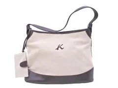 Kitamura キタムラ セミショルダー バッグ 生成ｘブラウン ■■ レディース