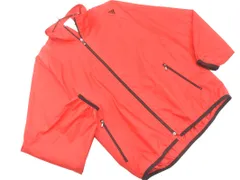 adidas アディダス ジップアップ ジャケット sizeO/赤 ◇■ メンズ