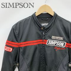 SIMPSON シンプソン レーシングジャケット Mサイズ BLACK 黒 60th