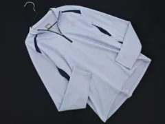 THE NORTH FACE ザノースフェイス ハーフジップ 切替 トレーニングウェア カットソー sizeM/水色 ◇■ レディース