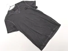 G-STAR RAW ジースターロゥ Vネック Tシャツ sizeM/チャコール ■◆ メンズ