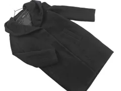 JOURNAL STANDARD ジャーナルスタンダード ウール混 フード コート sizeS/黒 ◇■ レディース