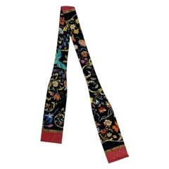 極美品 HERMES エルメス ツイリー スカーフ シルク 花柄 マルチカラー