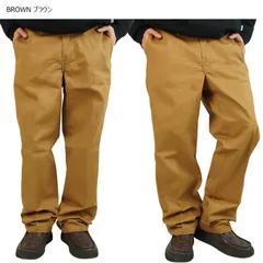 新品 ディッキーズ DICKIES メンズ パンツ 874 ブラウン キャメル レングス30 ORIGINAL FIT WORK PANT オリジナルフィットワークパンツ チノパン アメカジ カルチャー TATOO ローライダー チカーノ HIPHOP ズボン