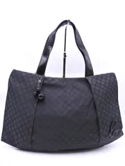 agnes b アニエスベー ドット トート バッグ 黒 ■■ レディース