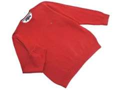 TOMMY HILFIGER トミーヒルフィガー ニット セーター sizeL/赤 ◇■ メンズ