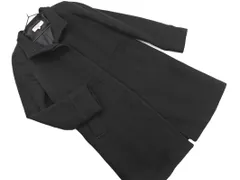 NATURAL BEAUTY BASIC ナチュラルビューティーベーシック ウール混 スタンドカラー コート sizeM/黒 ◇■ レディース